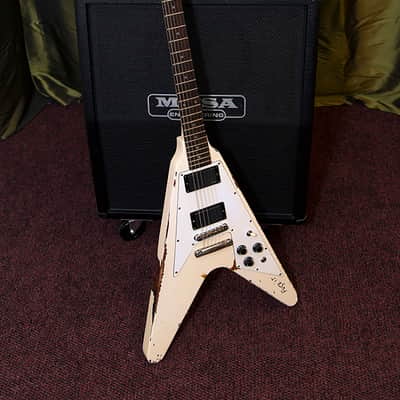 Iconic ELECTRA V shape vintage guitar - Metallica James Hetfield Gibson copy image 19