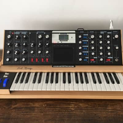 Moog 50th Anniversary Minimoog Voyager Walnut *Hand Singed By Bob Moog* image 6