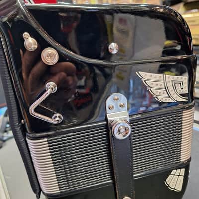 Hohner Anacleto Rey Aguila RA III S GCF SOL 5 Switch Compact Accordion Black image 5