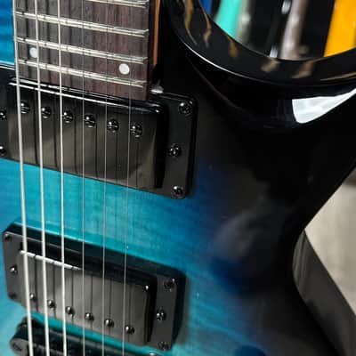 ESP LTD EC-200DX Electric Guitar - Blue Burst image 8