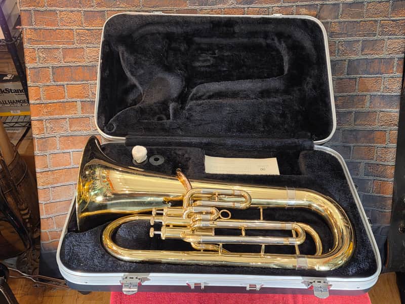 Eastman EEP321 3-Valve Euphonium w/ Carrying Case image 1