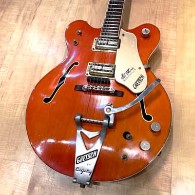 Gretsch 6120 Chet Atkins Nashville Hollowbody Double-Cut 1967 - Western Orange image 1