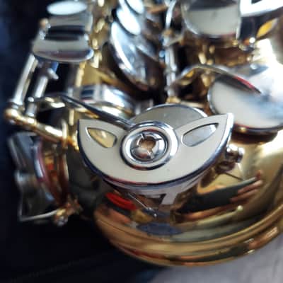 Cecilio Mendini HMAS-LN alto saxophone Brass image 4