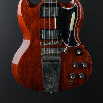 Gibson Custom Shop 1964 SG Standard Reissue w/Maestro Vibrola - Cherry Red image 2