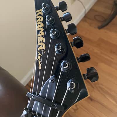Kramer Baretta Left Handed E Serial Floyd Rose Schaller Golden 50 Pickup All Original image 5