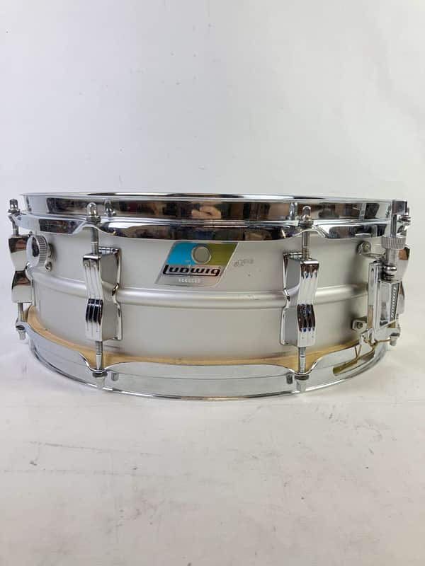 *Ludwig 5x14"Acrolite Snare Drum Baked Aluminum Shell 8-Lug #1668085 Vintage 70s image 1