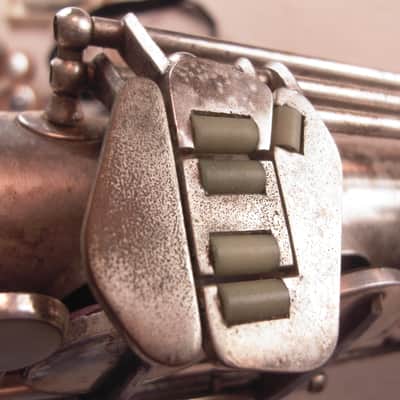 Tenorsaxophon Amati  classic deluxe 60er - silber mit Mundstück & Ersatzteilen image 14