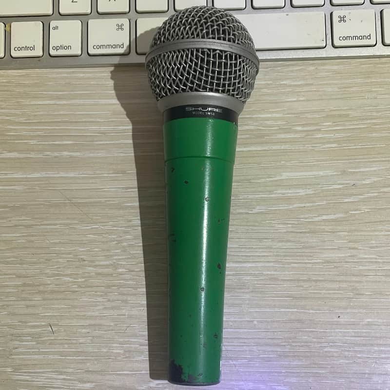 Vintage rare Shure SM58 USA Originally Green 1966-1989 image 1