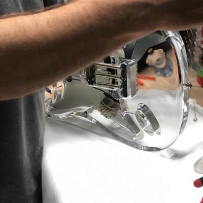 Fender Custom Shop #323 Clear Acrylic Stratocaster image 10