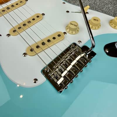 Fender Vintera '50s Stratocaster Modified - Daphne Blue image 8
