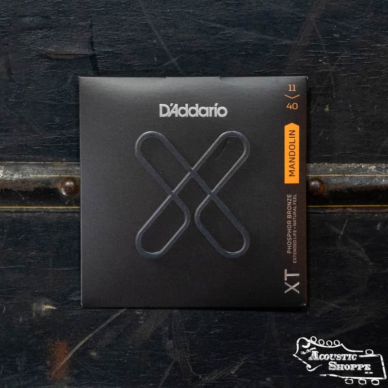 D'Addario XTM1140 Phosphor Bronze Medium Mandolin Strings image 1