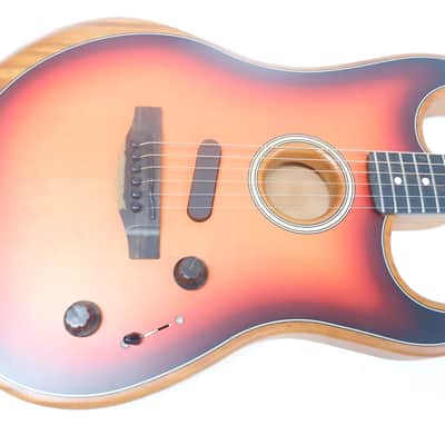 Fender American Acoustasonic Stratocaster 2020 - Present - 3 Color Sunburst image 4