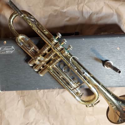 King Cleveland Superior Bb Trumpet Brass with Case, USA image 7