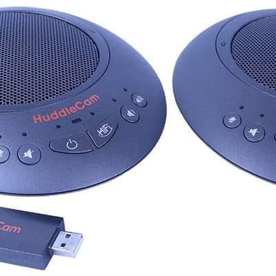 HuddleCam HCHPAIR2DUO HuddlePod Air2 Dual Wireless Conference Call Speaker and Microphone System image 2