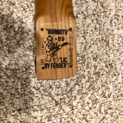 Warmoth Roasted Maple Strat Neck Stainless Frets 2018 Roasted Maple Unfinished image 3