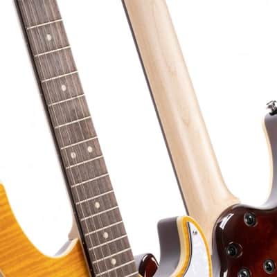 Cort G280 Select Trans Black Flamed Maple Top Alder Locking Tuner Voiced Tone image 6