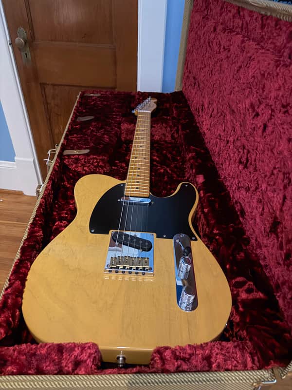 Fender American Ultra Luxe Vintage '50s Telecaster 2025 - Present - Butterscotch Blonde