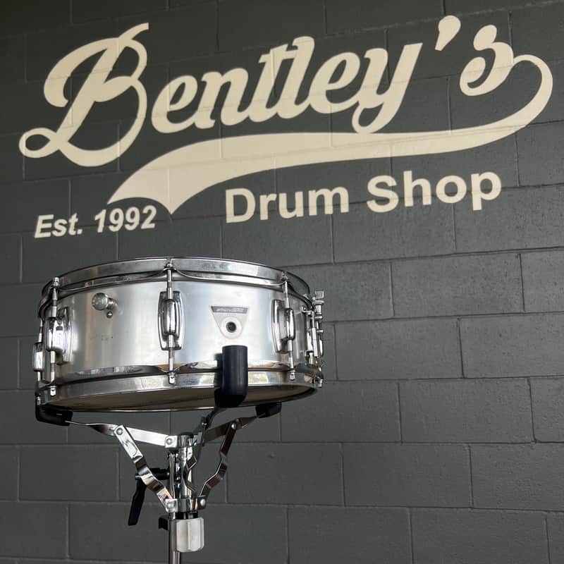 Vintage 70's Ludwig Standard Aluminum 5x14" Snare Drum image 1
