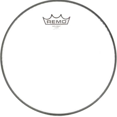Remo Diplomat Clear Drumhead - 10 inch image 2