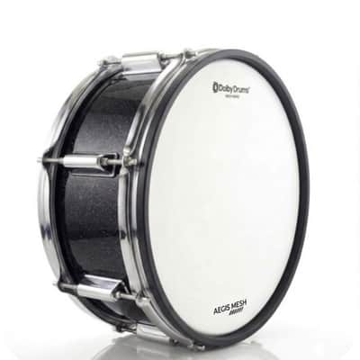 Dolby 14 x 5” Black Sparkle Electronic Snare w 6 Triggers for Roland Alesis image 2