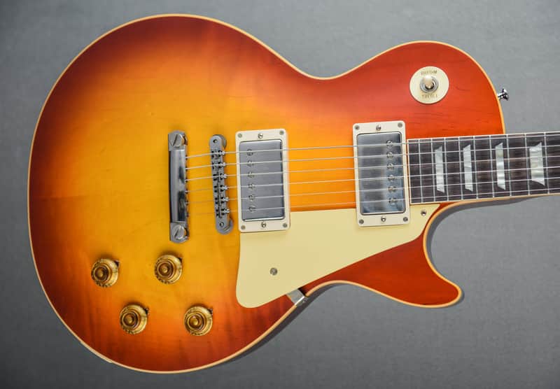 Gibson Custom Shop 1958 Les Paul Standard Reissue - Washed Cherry Sunburst image 1