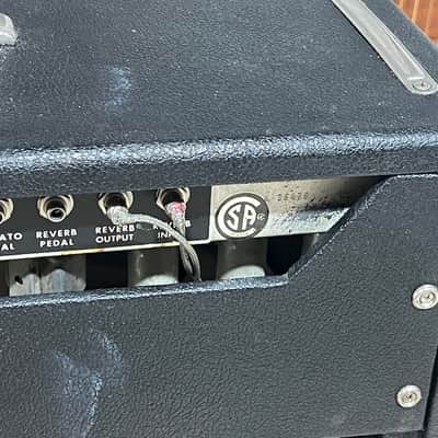Fender Twin Reverb  1969 - a very rare & desirable Silver Panel Twin Reverb w/factory JBL D120F speakers. image 10