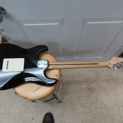 Weird Al Yankovic Hand Signed Fender Squire Strat Guitar (Signed on the Wood) image 5
