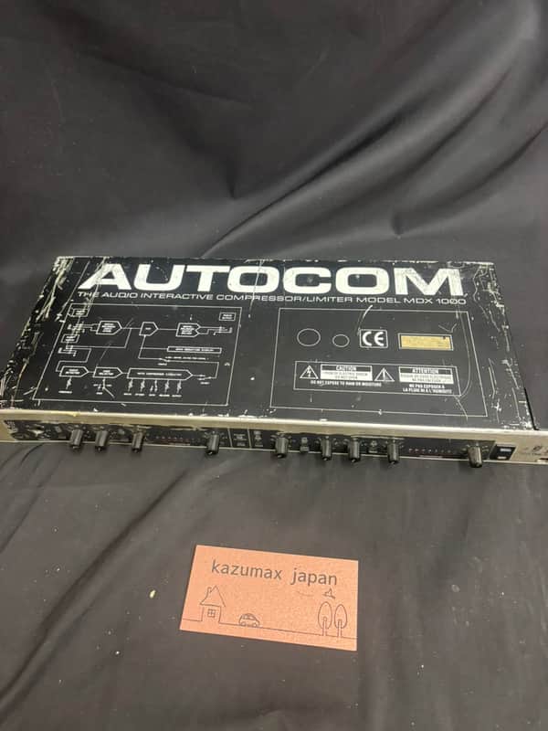 Behringer AUTOCOM MDX1000 Audio Interactive Compressor Limiter Rack Unit Tested image 1