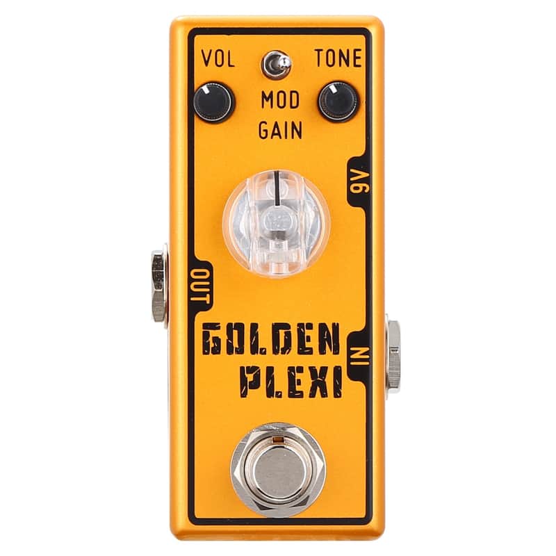 New Tone City Golden Plexi V2025 Distortion Mini Guitar Effects Pedal image 1