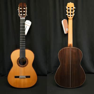 New Jose Ramirez Cedar Estudio 140 Classical Nylon String Guitar w/ Logo'd Hard Case image 2