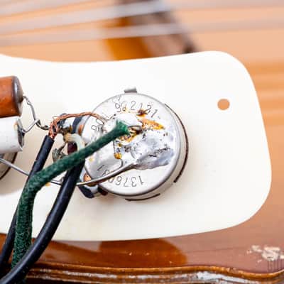 1961 Kay K5965 Pro Howlin' Wolf Vintage Hollowbody Bass Guitar Sunburst, 100% Original w/ Case, K162 image 19