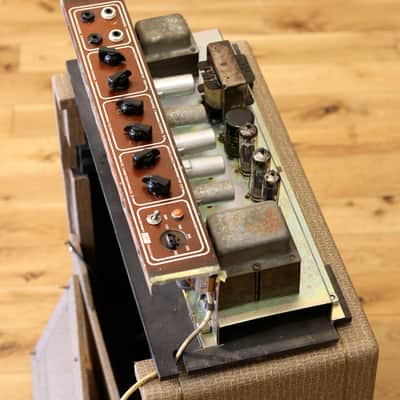 Vox JMI AC15 1963 thin-edge Fawn image 9