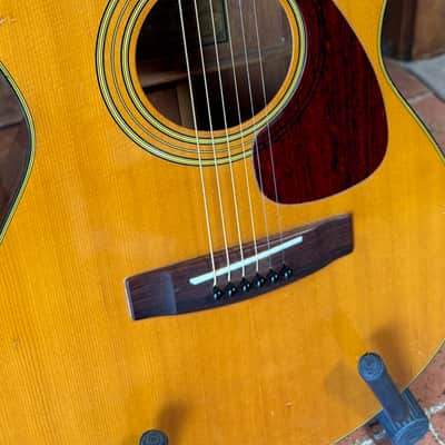 Yamaha FG-170 Folk Guitar 1972 - 1974 - Natural image 2