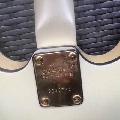 Aria Pro 2 TA-60 / Vintage Japan 335 model TA 60 / sparkling white/cream colour image 3
