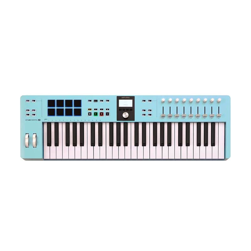 Arturia KeyLab Essential 49 MK3 MIDI Keyboard Controller Aquamarine image 1
