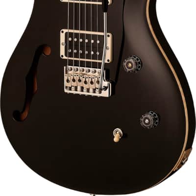 PRS CE 24 Semi-Hollow Electric Guitar, Rosewood Fingerboard, Black image 4