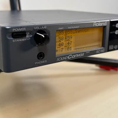 Roland Sound Canvas SC-50 - Sound Module Generator w/ Power and MIDI cables