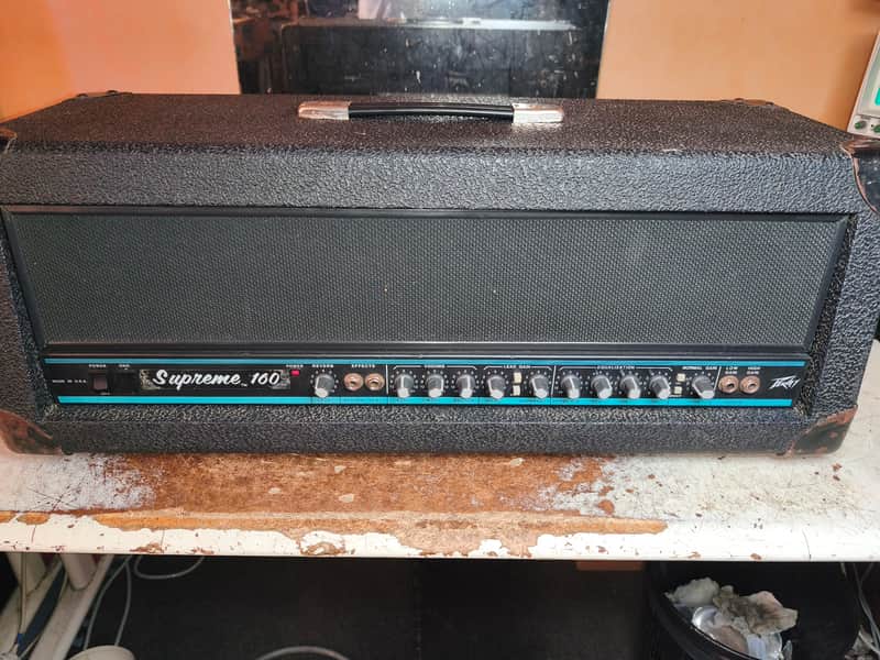 Ampli guitare Peavey Supreme 160 , transistors, 160 Watts. image 1