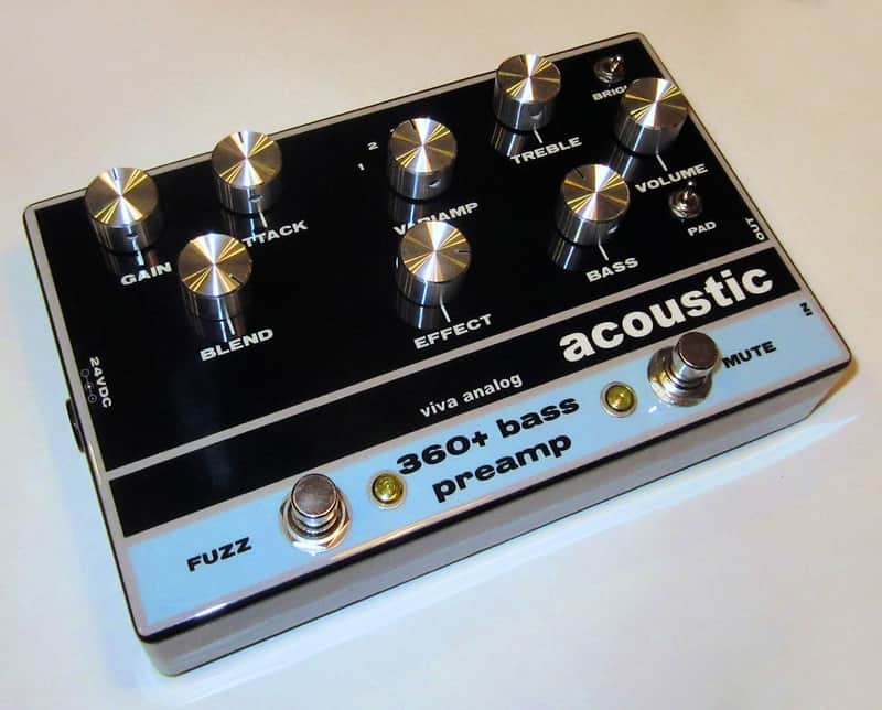 DiCosmo/Viva Analog 360 preamp and Fuzz 2015 Blue image 1