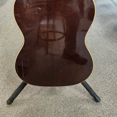 Vintage 1968 Gibson B-25 Acoustic Guitar - Sunburst with Hardshell Case image 12