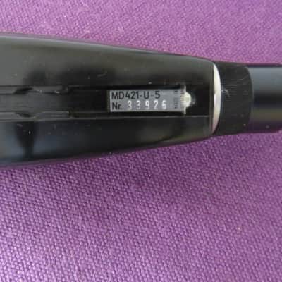 Sennheiser MD 421-U Cardioid Dynamic Microphone - Black image 10