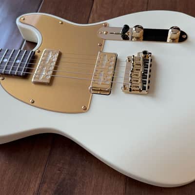 Suhr Mateus Asato Signature Series Classic T White Lollar 510 Tremolo Gold Foils 81364 image 2