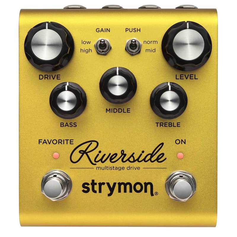 Mint Strymon Riverside Multistage Drive Guitar Effects Pedal image 1