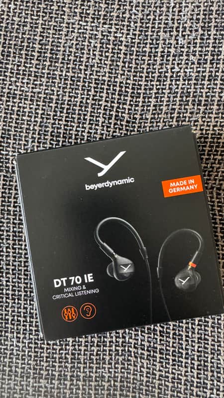Beyerdynamic DT-70 IE In Ear Monitors - 16 Ohms 2025 - Present - Black image 1