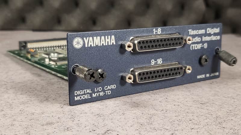Yamaha MY16TD - 16 Channel TDIF Interface Card image 1