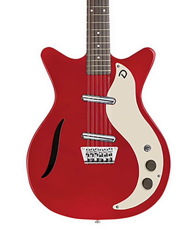Danelectro'59 Vintage 12 String Red Metallic New, D59V12-MR image 1