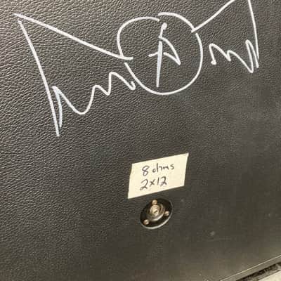 Brad Whitford's Aerosmith, Bogner 4x12 Slant Cabinet, Aerosmith Wings Logo! 2x Celestion Vintage 30s. Authenticated! (#18) image 15