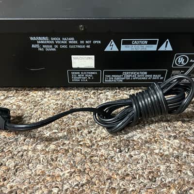 Denon DCM-360 Compact Disc Player 5-Disc CD Auto Changer No Remote TESTED ✅ image 10