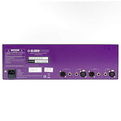 Klark Teknik SQ1G - Dual 30-Band 1/3 Octave Analog Graphic Equalizer image 5