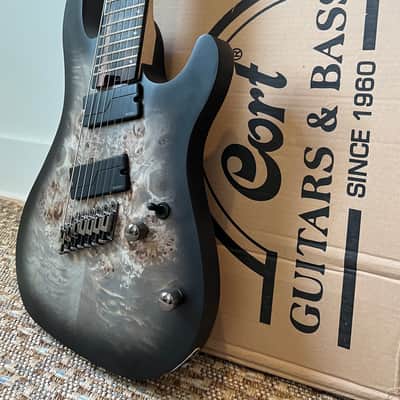 Cort KX507MS multi-scale 7-string electric guitar - like new - original box - one owner image 14